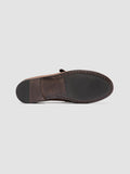BLAIR DD 003_W - Braune Pennyloafer aus Wildleder