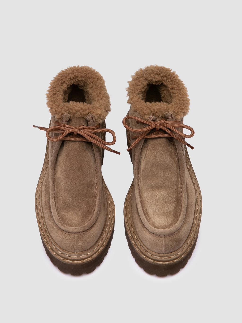 BLOSSOM 023 - Brown Suede Chukka Boots