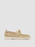 BONES 110 - Ivory Suede Boat Shoes - image OCDBONE110LIC23F231360 - 1