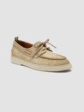 BONES 110 - Ivory Suede Boat Shoes - image OCDBONE110LIC23F231360 - 3