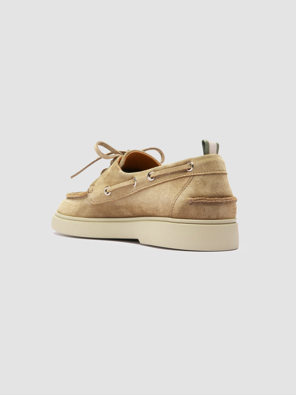 BONES 110 - Ivory Suede Boat Shoes - image OCDBONE110LIC23F231360 - 4