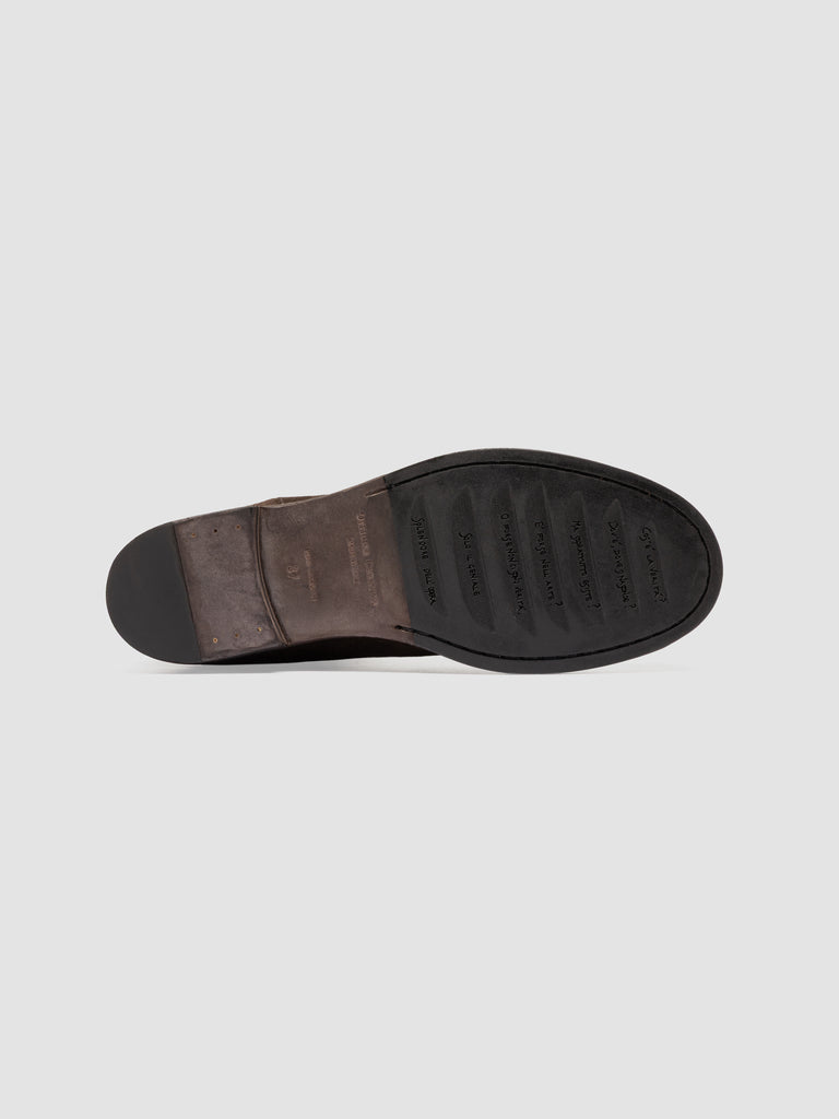 BULLA DD 304 - Brown Suede Zipped Boots