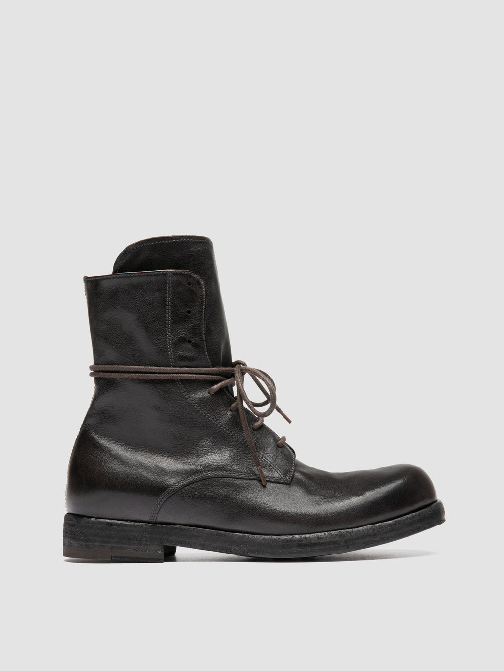 BULLA DD 314 - Grey Leather Lace Up Boots