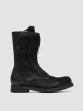 BULLA DD 315 - Black Suede Zipped Boots - image OCDBULD315LC1811000360 - 1