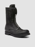 BULLA DD 315 - Black Suede Zipped Boots - image OCDBULD315LC1811000360 - 3