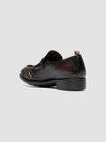 CALIXTE 085 - Brown Leather Penny Loafers - image OCDCAXT085IGN41M580380 - 4