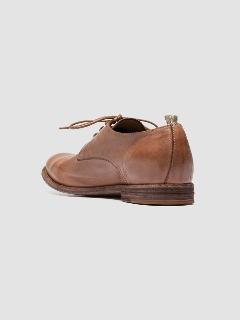 KALLIOPI 010 - Light Brown Leather Derby Shoes