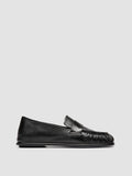 CLOVER 005_W - Schwarze Pennyloafer aus Leder - image OCDCLOV005GUANT1000360 - 1