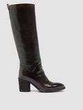 DELICE 004 - Brown Leather Zip Boots - image OCDDELI004IGN18D222370 - 1