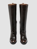 DELICE 004 - Brown Leather Zip Boots - image OCDDELI004IGN18D222370 - 3