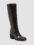 DELICE 004 - Brown Leather Zip Boots - image OCDDELI004IGN18D222370 - 4