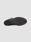 DENNER 129 - Grey Leather Zipped Boots