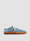 GINNASIO 101 -  Blue Leather and Suede Sneakers - image OCDDEST101COC10R609370 - 1