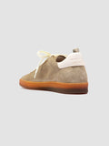 GINNASIO 101 - Brown Leather and Suede Sneakers - image OCDDEST101COC10S505370 - 4