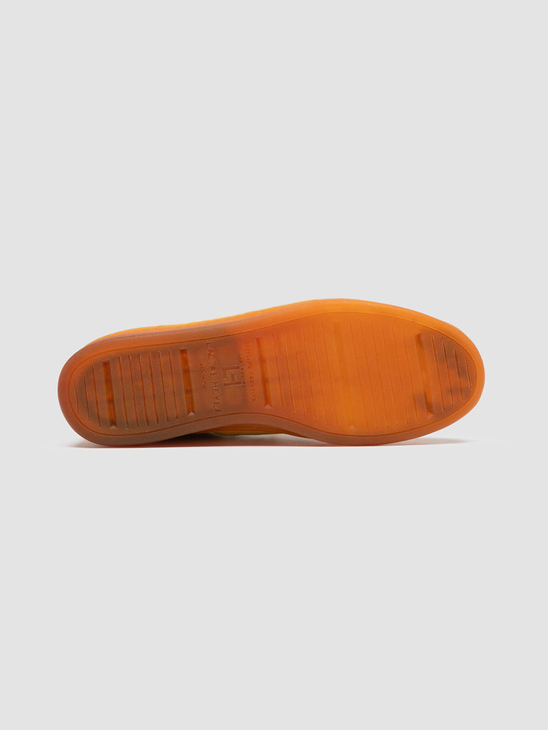 GINNASIO 101 - Beige Leather and Suede Sneakers