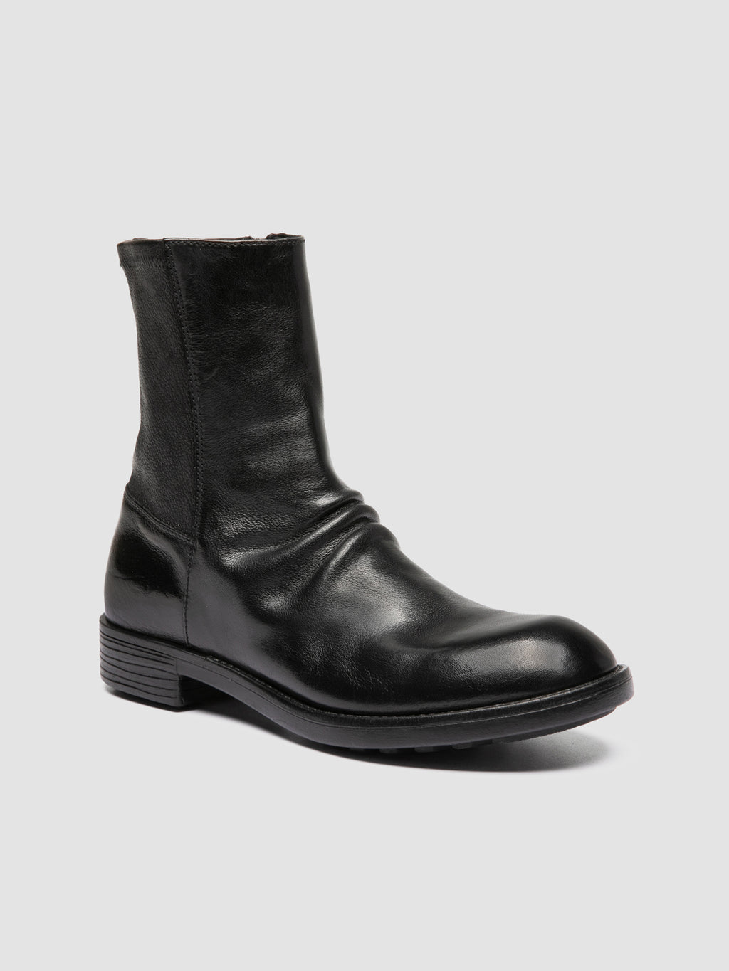 DIARY 115 - Black Stretch Leather Boots - image OCDDIAR115IGNI21000350 - 3