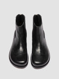 EMERALD 015 - Black Leather Zip Boots