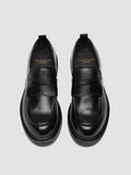 ENGINEER 101 - Schwarze Loafer aus Leder