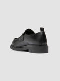 ENGINEER 101 - Schwarze Loafer aus Leder