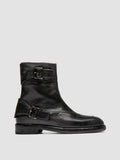 EPHYMERAL 003 - Black Leather Zipped Boots