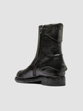 EPHYMERAL 003 - Black Leather Zipped Boots