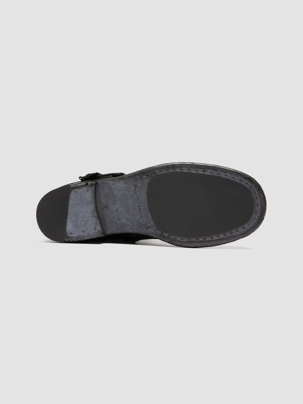EPHYMERAL 003 - Black Leather Zipped Boots
