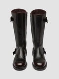 EPHYMERAL 004 - Brown Leather Zipped Boots