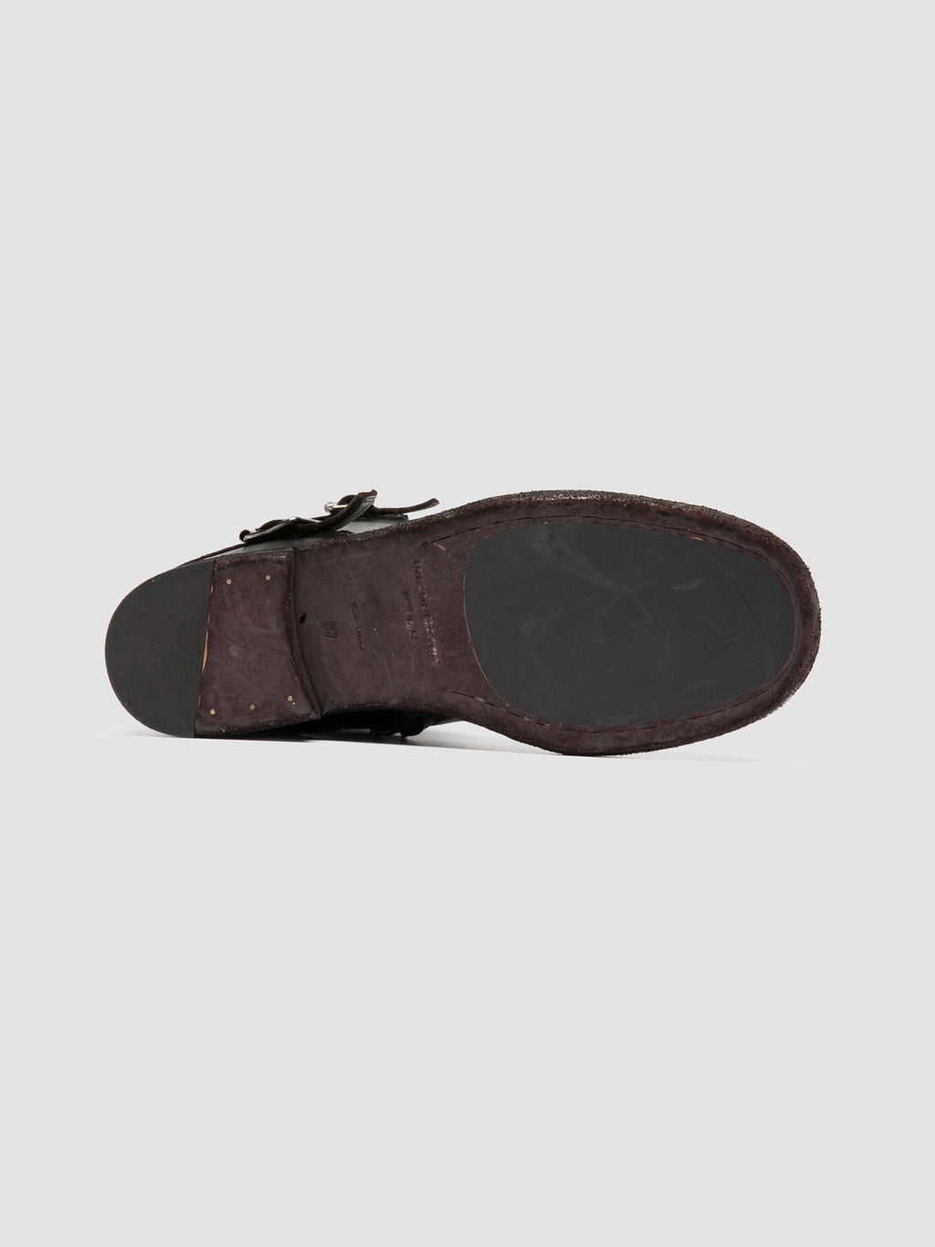 EPHYMERAL 004 - Brown Leather Zipped Boots