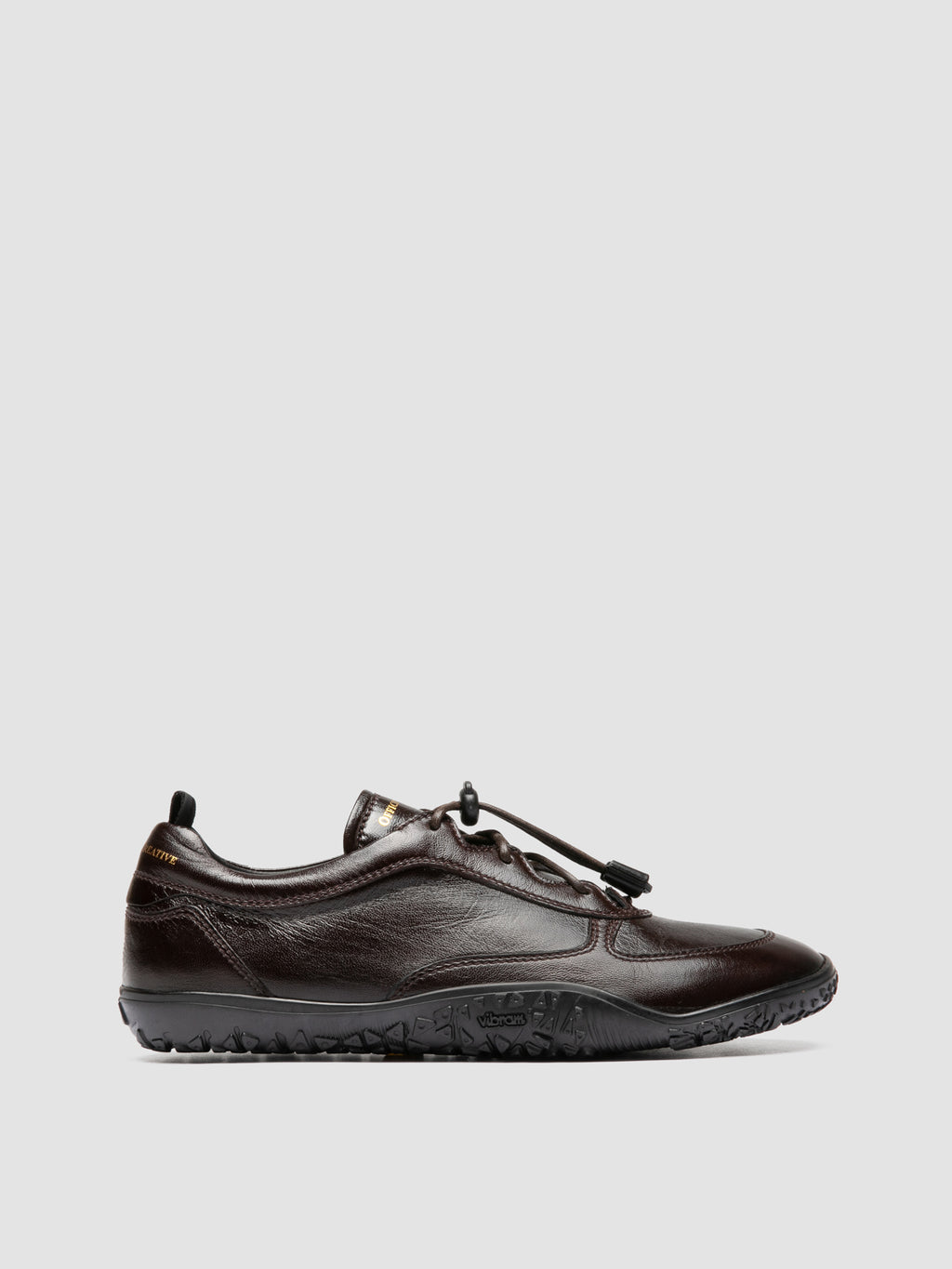 GHILLIE 101 - Braune Low-Top-Sneaker aus Leder - image OCDGHIL101LATE1D225360 - 1