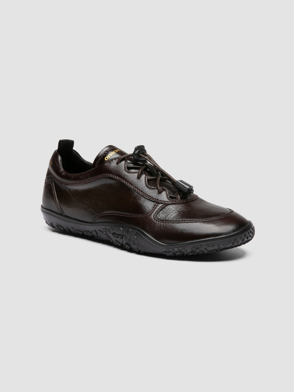GHILLIE 101 - Braune Low-Top-Sneaker aus Leder - image OCDGHIL101LATE1D225360 - 4