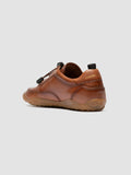 GHILLE 101 - Brown Leather Low Top Sneakers