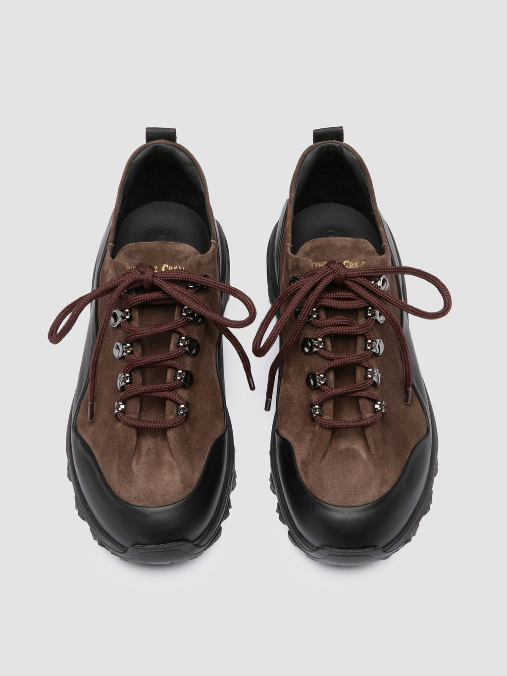 ITINERE 101 - Brown Suede Sneakers - image OCDITIN101PROO3D295370 - 3