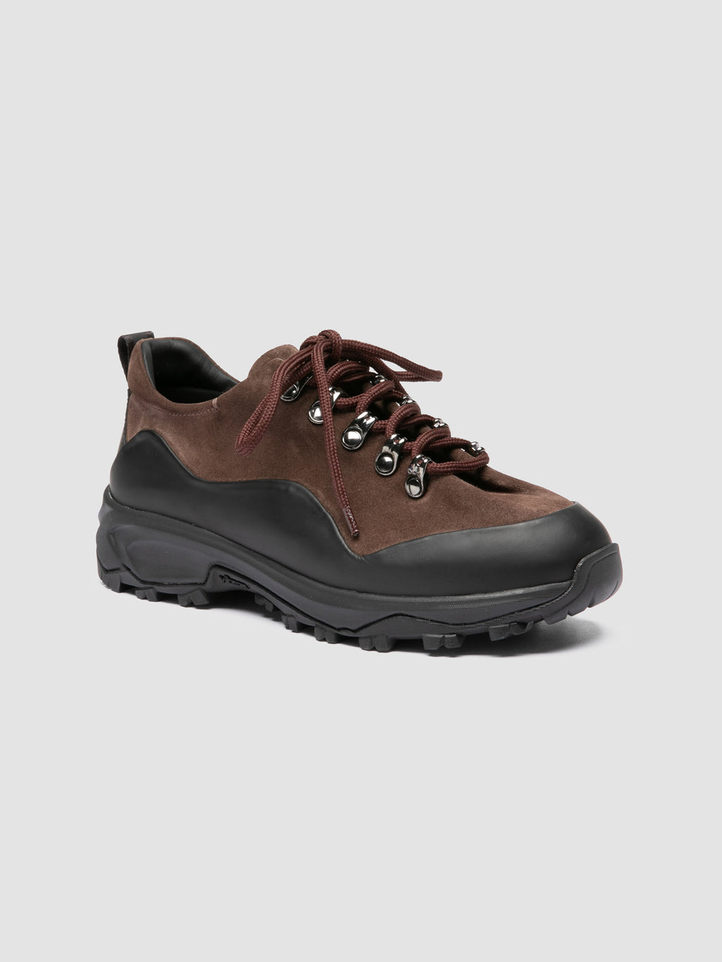 ITINERE 101 - Brown Suede Sneakers - image OCDITIN101PROO3D295370 - 4