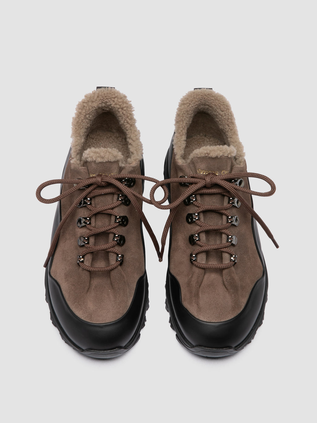 ITINERE 103 - Taupe Leather Sneakers