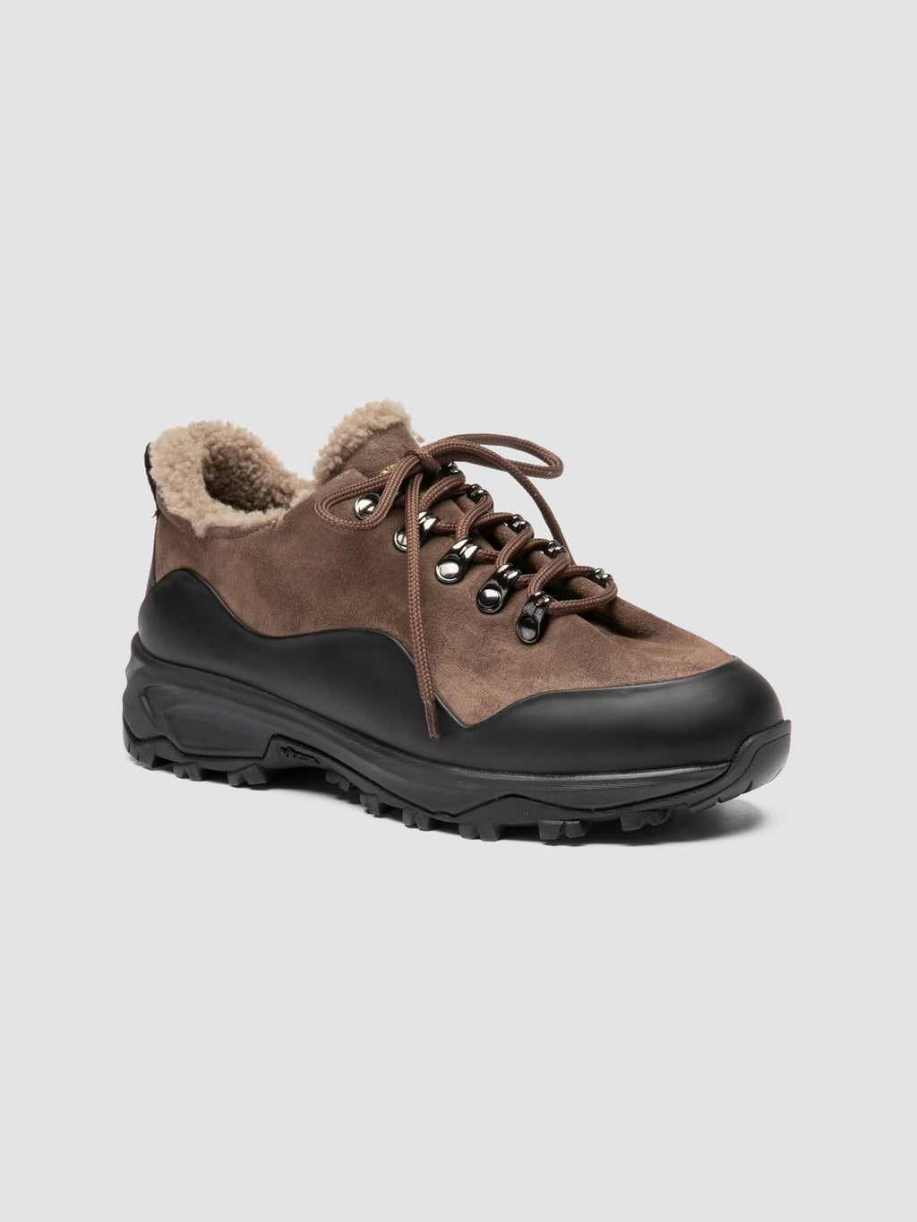 ITINERE 103 - Taupe Leather Sneakers
