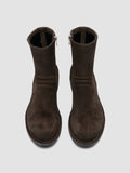Brown Suede Zipped Boots: LEGRAND 171 Officine Creative - 2