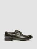 LEXIKON 012 - Green Leather Derby Shoes - image OCDLEXI012IGNISF395360 - 1