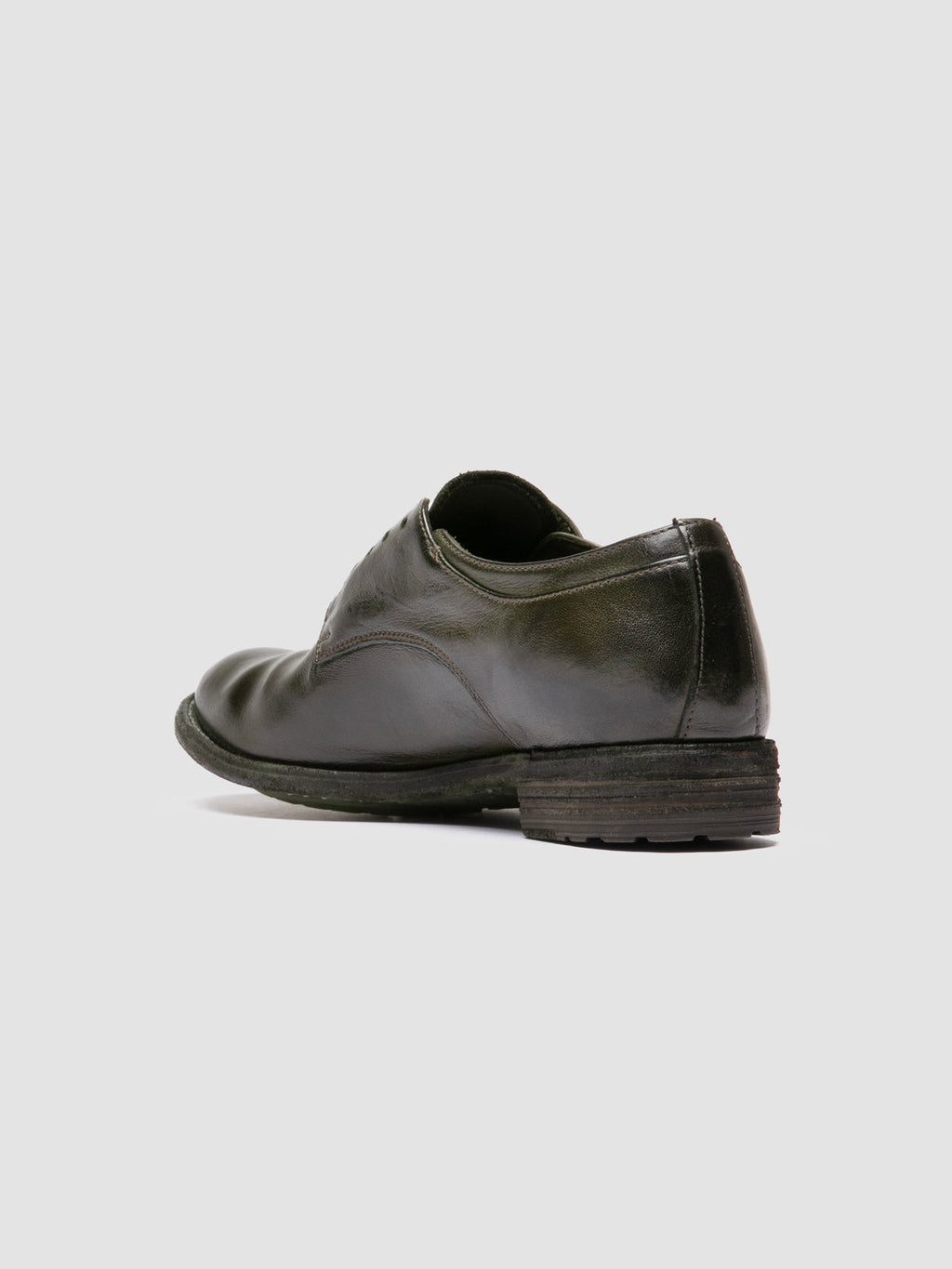 LEXIKON 012 - Green Leather Derby Shoes - image OCDLEXI012IGNISF395360 - 4