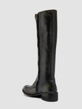 LISON 070 - Brown Leather Zip Boots