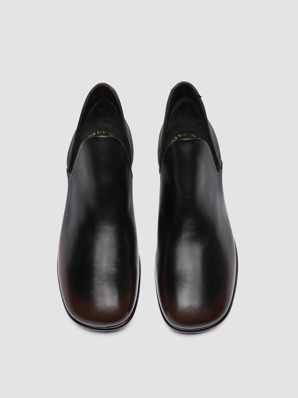 MADGE 003 - Schwarze Lederstiefel zum Hineinschlüpfen - image OCDMADG003BUT26T504360 - 2