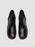 MADGE 003 - Schwarze Lederstiefel zum Hineinschlüpfen - image OCDMADG003BUT26T504360 - 2