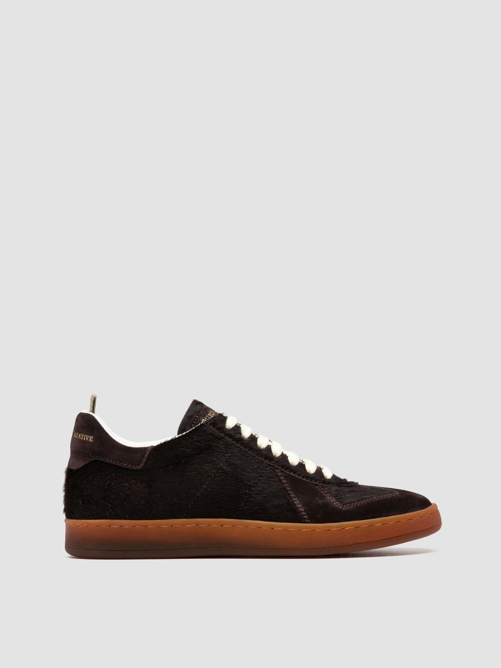 MILITIA 101 - Burgunderrote Sneaker aus Leder - image OCDMILI101LC226B560360 - 1
