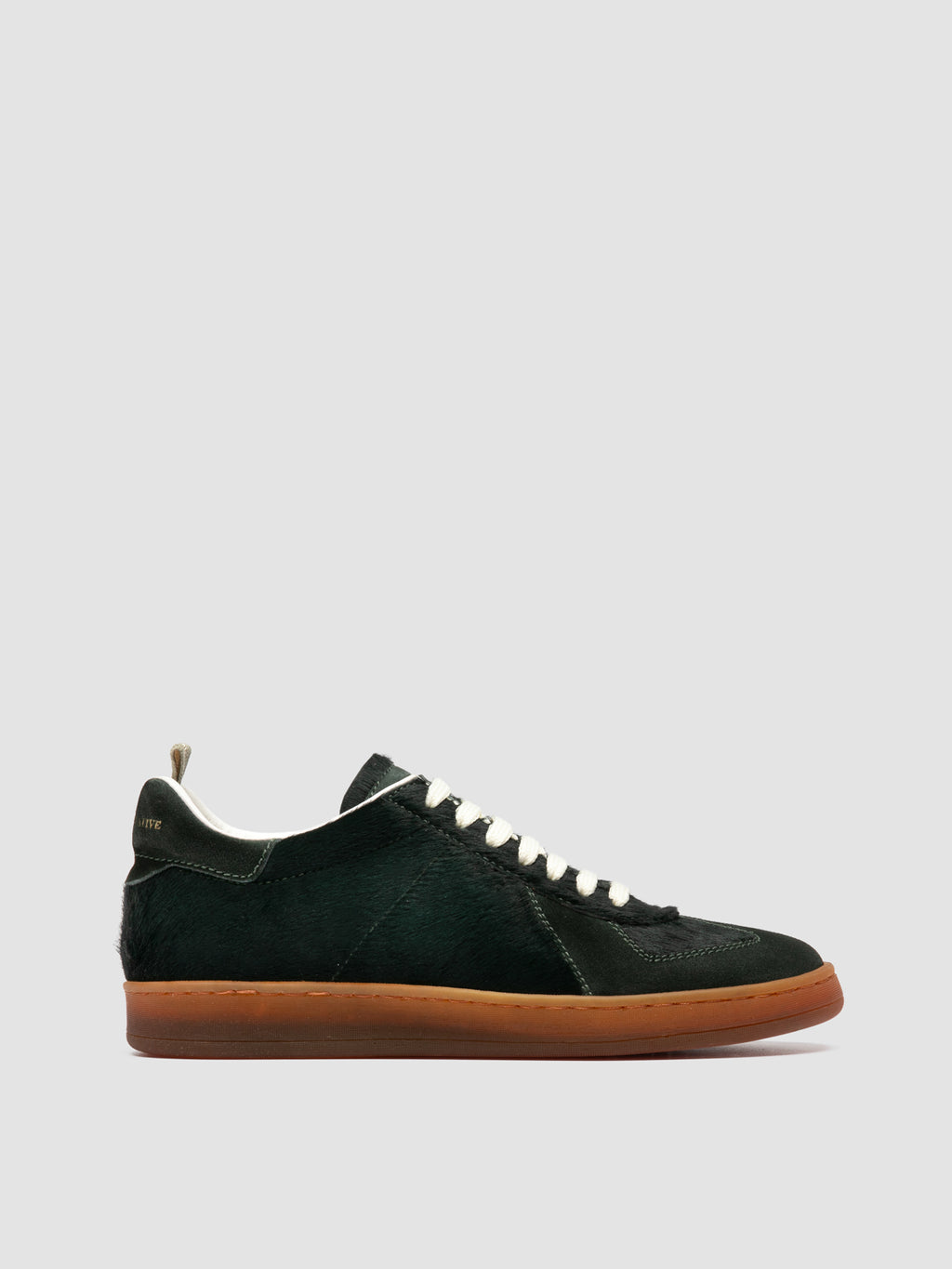 MILITIA 101 - Green Leather Sneakers - image OCDMILI101LC226B561360 - 1