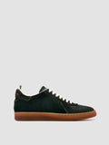 MILITIA 101 - Green Leather Sneakers - image OCDMILI101LC226B561360 - 1