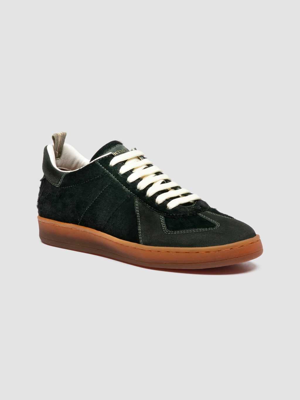 MILITIA 101 - Green Leather Sneakers - image OCDMILI101LC226B561360 - 3