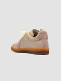 MILITIA 102 - Beige Leather and Suede Sneakers - image OCDMILI102LC176X552360 - 4