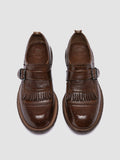 RUGGED 111 - Brown Leather Monk Shoes