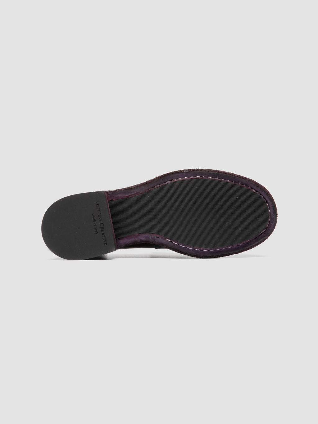 RUGGED 123_W - Burgundy Leather Penny Loafers - image OCDRUGG123IGNISF668370 - 5
