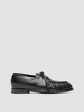 SOLITUDE 116_W - Blue Leather Derby Shoes