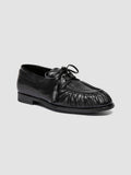 SOLITUDE 116_W - Blue Leather Derby Shoes